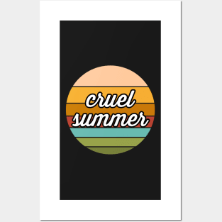 Cruel Summer Posters and Art